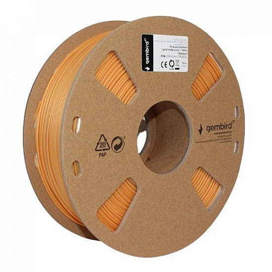 Printer filament 3D PLA PLUS/1.75mm/złoty