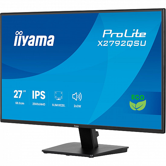 ProLite X2792QSU-B1, LED-Monitor