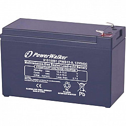 PowerWalker PWB12-9, sealed lead acid VRLA , 12 V, 9 Ah, 127.5 A