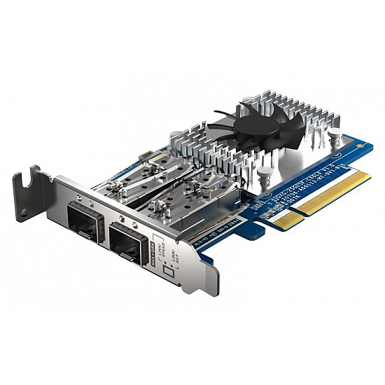 QNAP - QXG-25G2SF-CX6 - Netzwerkadapter - PCIe 4.0 x8 Low-Profile - 25 Gigabit SFP28 x 2
