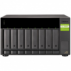 QNAP TL-D800C 8-bay desktop USB-C 3.1 Gen2 10Gbps JBOD expansion unit