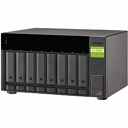 QNAP TL-D800C 8-bay desktop USB-C 3.1 Gen2 10Gbps JBOD expansion unit
