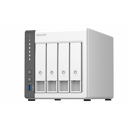 QNAP Systems TS-433-4G 16TB Seagate IronWolf NAS-Bundle NAS inkl. 4x 4TB Seagate IronWolf 3.5 Zoll SATA Festplatte