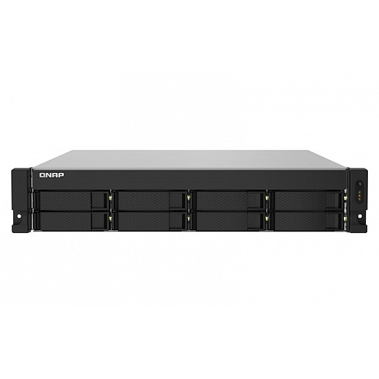 QNAP TS-832PXU-4G 8-Bay Quad-Core 1,7GHz Rackmount NAS mit 250W Netzteil 4GB DDR4 UDIMM RAM SATA 6Gbit/s