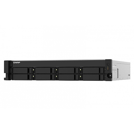 QNAP TS-832PXU-4G 8-Bay Quad-Core 1,7GHz Rackmount NAS mit 250W Netzteil 4GB DDR4 UDIMM RAM SATA 6Gbit/s