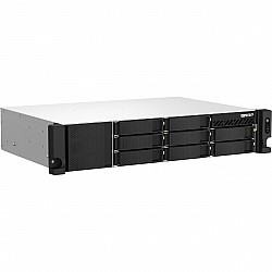 QNAP TS-873AeU-4G 8-Bay AMD Ryzen V1000 V1500B 4C/8T 2.2GHz 8xSATA 6Gbps 2xM.2 2280 PCIe Gen3