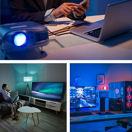 Qoltec 50355 HDMI v2.1 Cable Ultra high speed 8K 60Hz 28AWG GOLD 2m