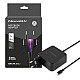 Zasilacz sieciowy Qoltec 51745 do notebooka Asus (19 V; 3 42 A; 65W; 5.5 mm x 2.5 mm)