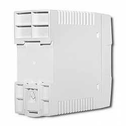 Qoltec Din Rail Power Supply 40W 24V 1.67A White Slim