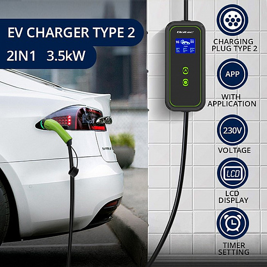 Mobile EV charger with adjustable 2in1 Mobile EV charger with adjustable 2in1