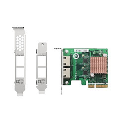 QNAP - QXG-2G2T-I225 - Netzwerkadapter - PCIe 2.0 x2 Low-Profile - 2.5GBase-T x 2