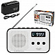 Adler Digital radio PLL AM/FM AD 1907 Alarm function White/Black