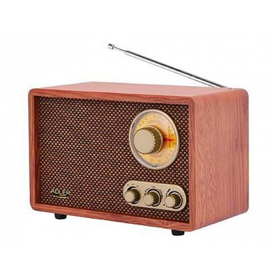 Adler Retro Radio AD 1171 10 W Brown