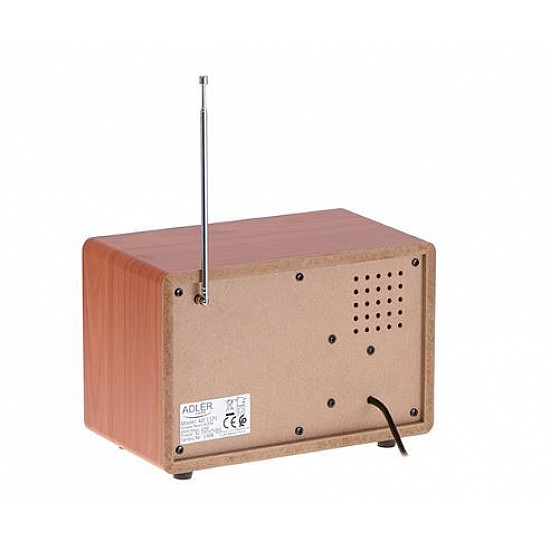 Adler Retro Radio AD 1171 10 W Brown