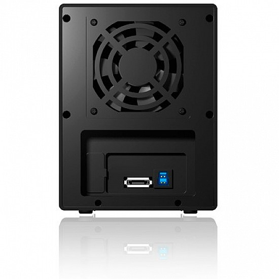 ICY BOX - IB-RD3640SU3 - RAID System, 4x SATA 3,5 zu 1x USB 3.0 + 1x eSATA, RAID 0,1,3,5,10 - black