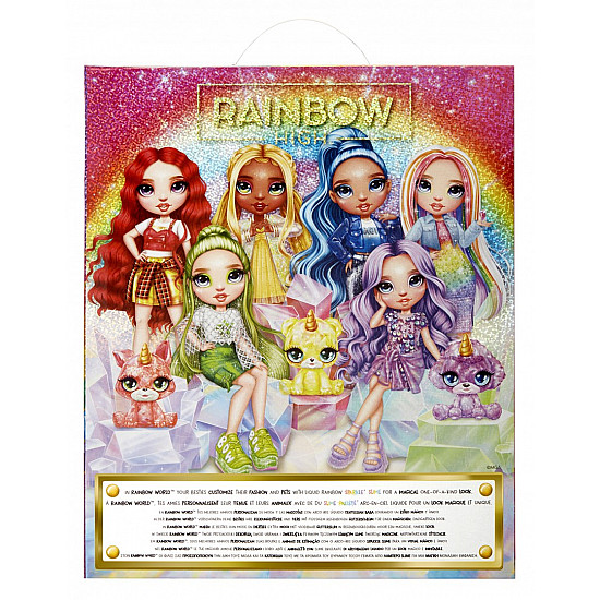 Classic Rainbow High Fashion Doll - Violet, Puppe