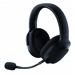 Razer Barracuda X Black Wireless Multi-platform Gaming and Mobile Headset, Razer TriForce 40mm Drivers, Detachable HyperClear Cardioid Mic, Ultra-soft FlowKnit mem foam, 7.1 audio, 50hrs, Dual Wireless, Type-C, Compatible PC, PlaySt, MD, Android, iOs