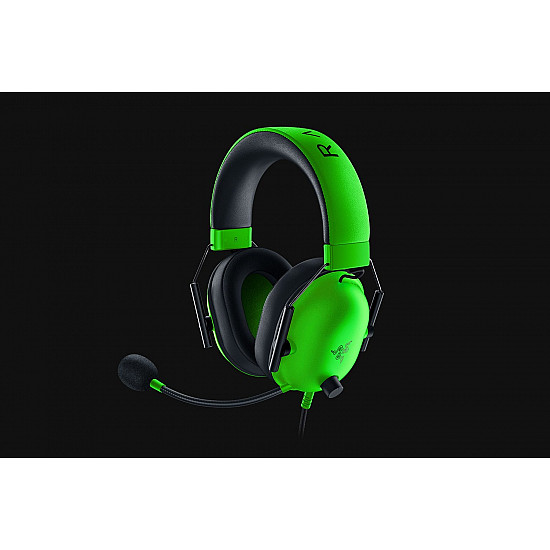 BlackShark V2 X, Wired, 12 - 28000 Hz, Gaming, 240 g, Headphones, Green, Black