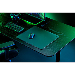 Atlas mouse pad black - micro-etched surface - dirt and scratch resistant