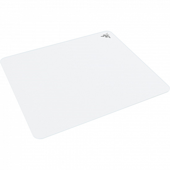 Atlas mouse pad white - micro-etched surface - dirt and scratch resistant