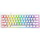 Razer Huntsman Mini Gaming keyboard, RGB LED light, US, Wired, Purple Switch, Mercury White