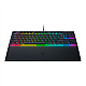 Razer Ornata V3 Tenkeyless, Low Profile Gaming Keyboard, US Layout, 8 Razer Chroma™ RGB Lighting Zones, Dedicated Media Keys, UV-coated ABS Keycaps, 1000 Hz Ultrapolling, Durable spill-resistant design, Braided fiber cable