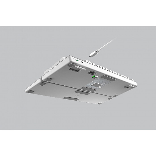 Razer Mechanical Keyboard Pro Type Ultra Mechanical Gaming Keyboard Wireless/Wired US White Wireless connection