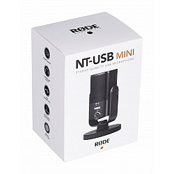 NT-USB mini, desktop microphone, 20 - 20000 Hz, 24 bit, 48 kHz, wired, USB - 3.5 mm