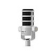 Microphone PodMic USB White PODMICUSBW