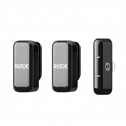Rode Wireless Micro, Drahtlos-Mikrofonsystem – Lightning, schwarz