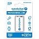 Rechargeable batteries everActive Ni-MH 6F22 9V 320 mAh Professional Line