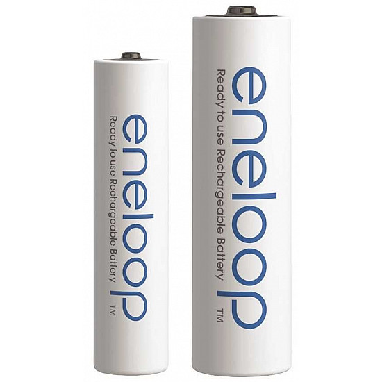 Rechargeable batteries PANASONIC ENELOOP 4x AA 2000 mAh + 4x AAA 800 mAh 8 szt (BK-3MCDE+4MCDE/8CP)