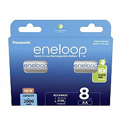 Panasonic eneloop BK-3MCDE/8BE - Batterie 8 x AA-Typ - NiMH - (wiederaufladbar)