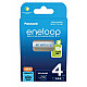 Rechargeable batteries PANASONIC ENELOOP AAA 800 mAh 4 szt (BK-4MCDE/4CP)
