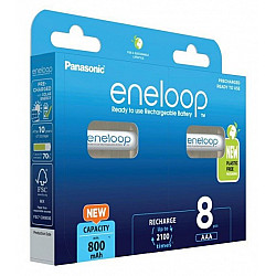 Panasonic eneloop BK-4MCDE/8BE - Batterie 8 x AAA - NiMH - (wiederaufladbar)