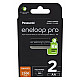 Panasonic rechargeable batteries ENELOOP Pro BK-3HCDE/2BE, 2500 mAh, 500 (2xAA) Panasonic