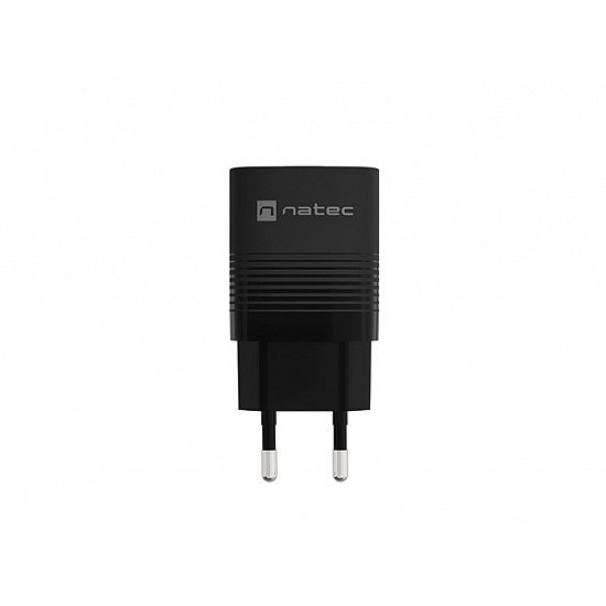 CHARGER RIBERA GAN 1X USB-A + 1X USB-C 30W BLACK NUC-2141