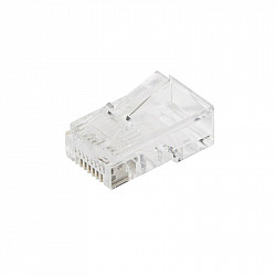LogiLink Patch-Anschluss - RJ-45 (M) - ungeschirmt (Packung mit 100)