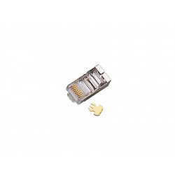 RJ45 STP Cat.5e straight-through plug (pack of 100)