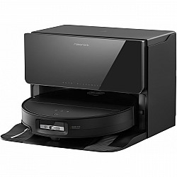 Saros 10 R&D, mit Wasseranschluss, Saugroboter schwarz, inkl. Absaug-/ Reinigungsstation