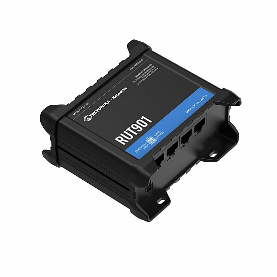 Wireless Router TELTONIKA Wireless Router IEEE 802.11b IEEE 802.11g IEEE 802.11n 3x10/100M LAN \ WAN ports 1 4G RUT901