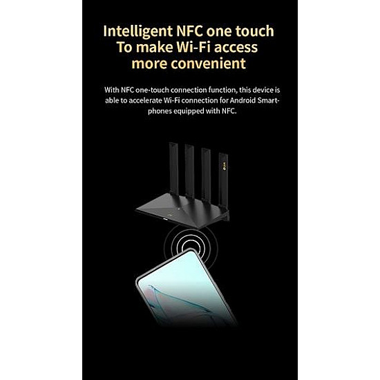 Router ZTE T3000 Wi-Fi 6 router Wi-Fi jednostka IDU