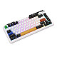 Royal Kludge KZZI K75 pro RGB wireless mechanical keyboard, Eternity Switch (black and white) (QWERTY)