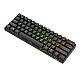 Royal Kludge RK61 RGB mechanical keyboard, brown switch (black) (QWERTY)
