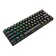 Royal Kludge RK61 RGB mechanical keyboard, brown switch (black) (QWERTY)
