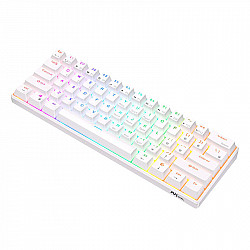 Royal Kludge RK61 RGB mechanical keyboard, red switch (white) (QWERTY)