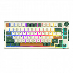 Royal Kludge RKH81 RGB Wireless Mechanical Keyboard, Sky cyan switch (green) (QWERTY)