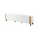 RTV cabinet FARO 200x42x52 white matt + oak craft