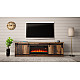 RTV GRANERO + fireplace cabinet 200x56.7x35 old wood