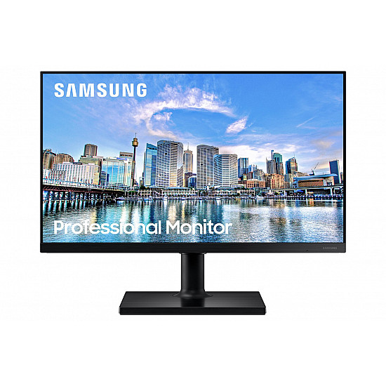 61cm/24'' (1920x1080) Samsung T45F Series F24T452FQR 16:9 5ms IPS 2xHDMI DisplayPort VESA Pivot Full HD Black